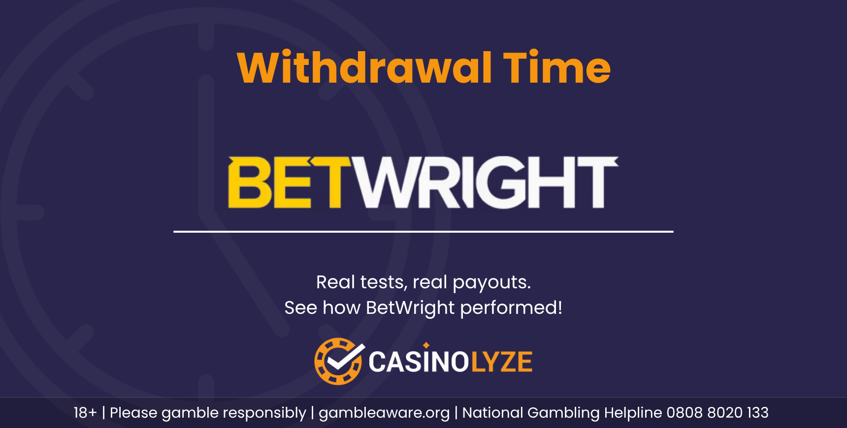 BetWright withdrawal times