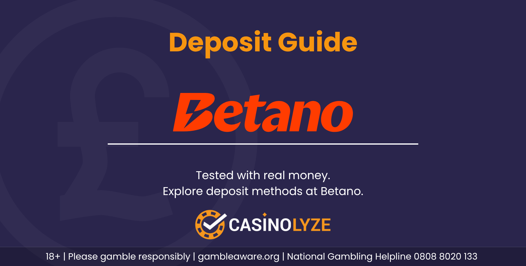 Betano deposit methods guide