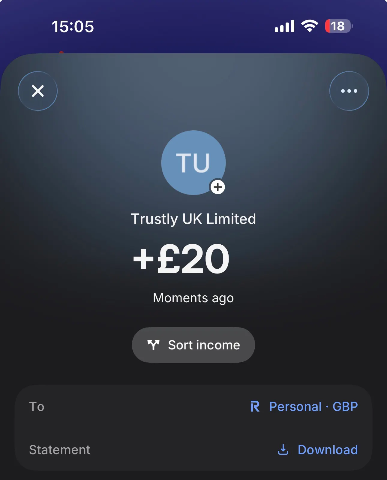 Trustly withdrawal test arrival at Prime Casino