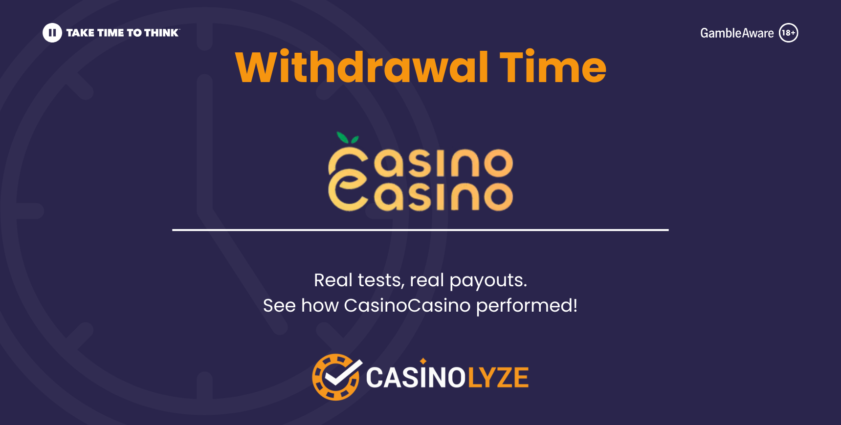 casinocasino withdrawal times