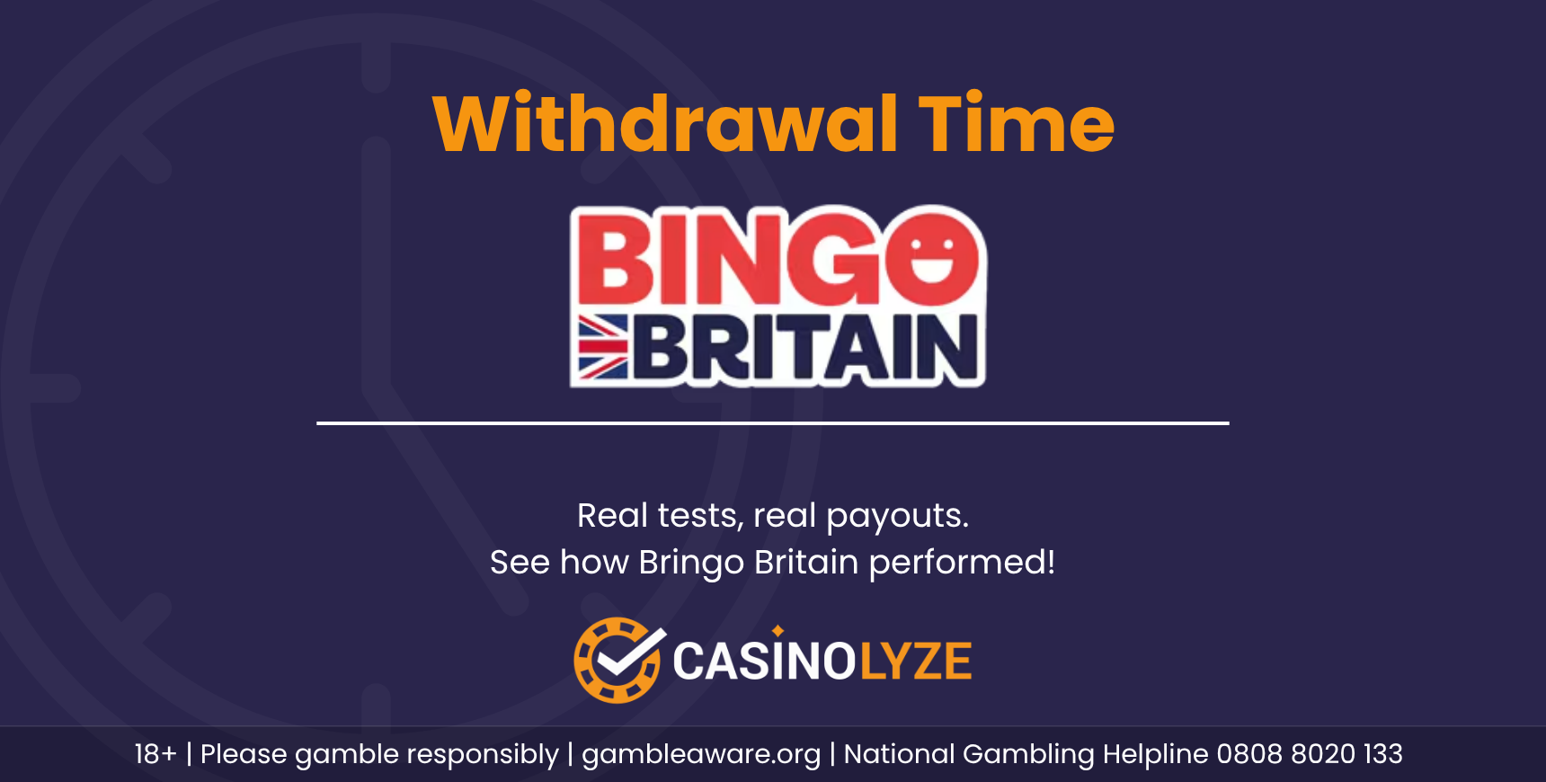 Bingo Britain withdrawal times guide