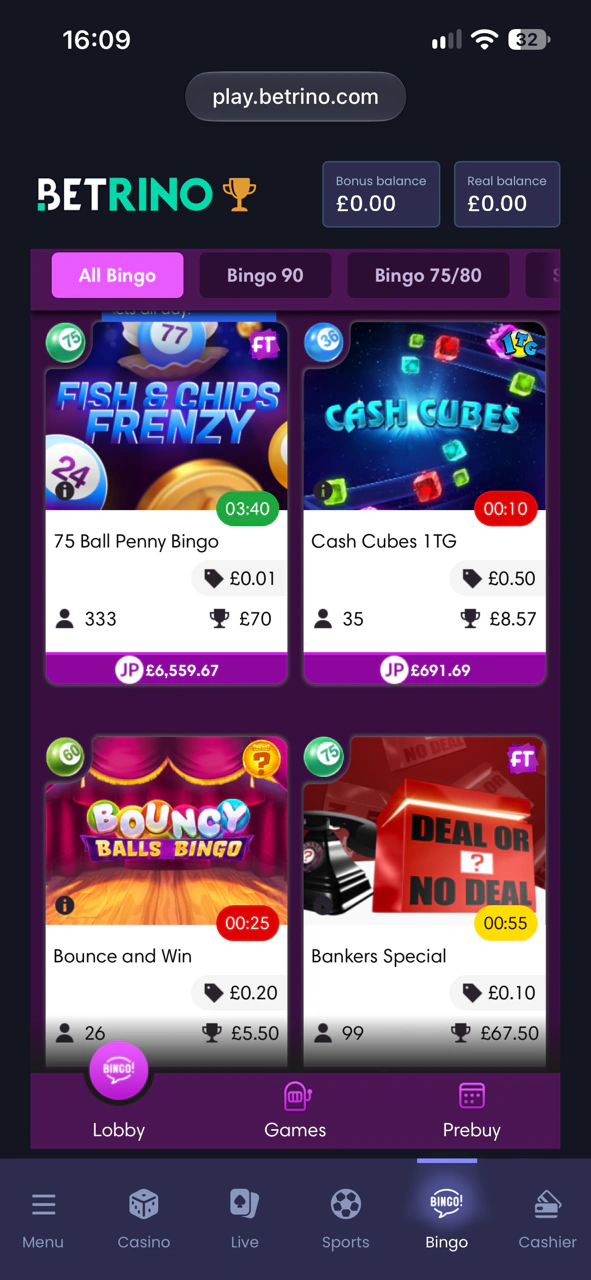 Betrino-bingo