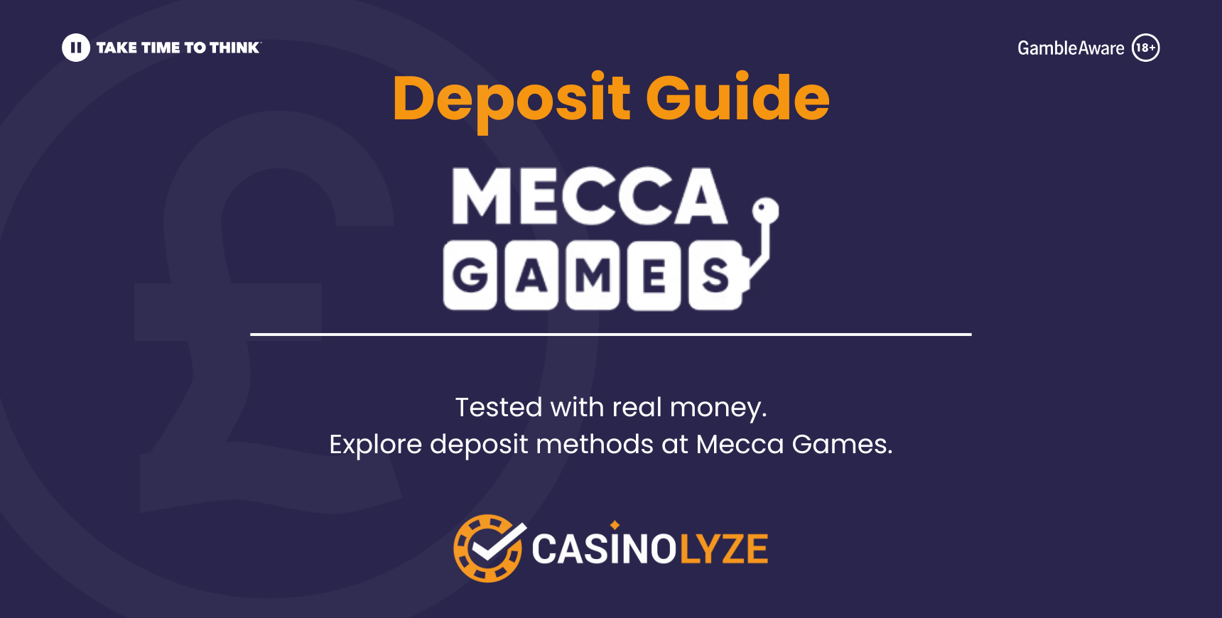 Mecca Games deposit methods guide