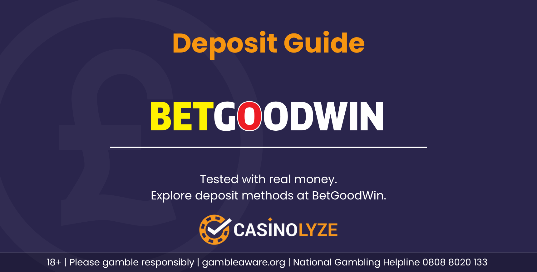 BetGoodWin deposit guide