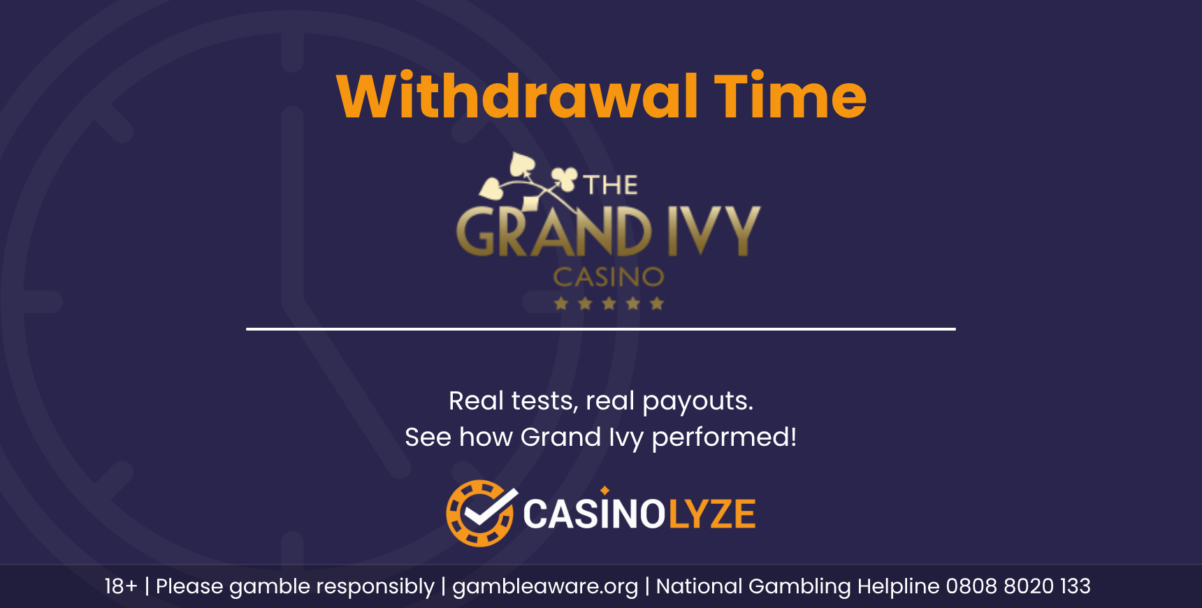 Grand Ivy withdrawal times