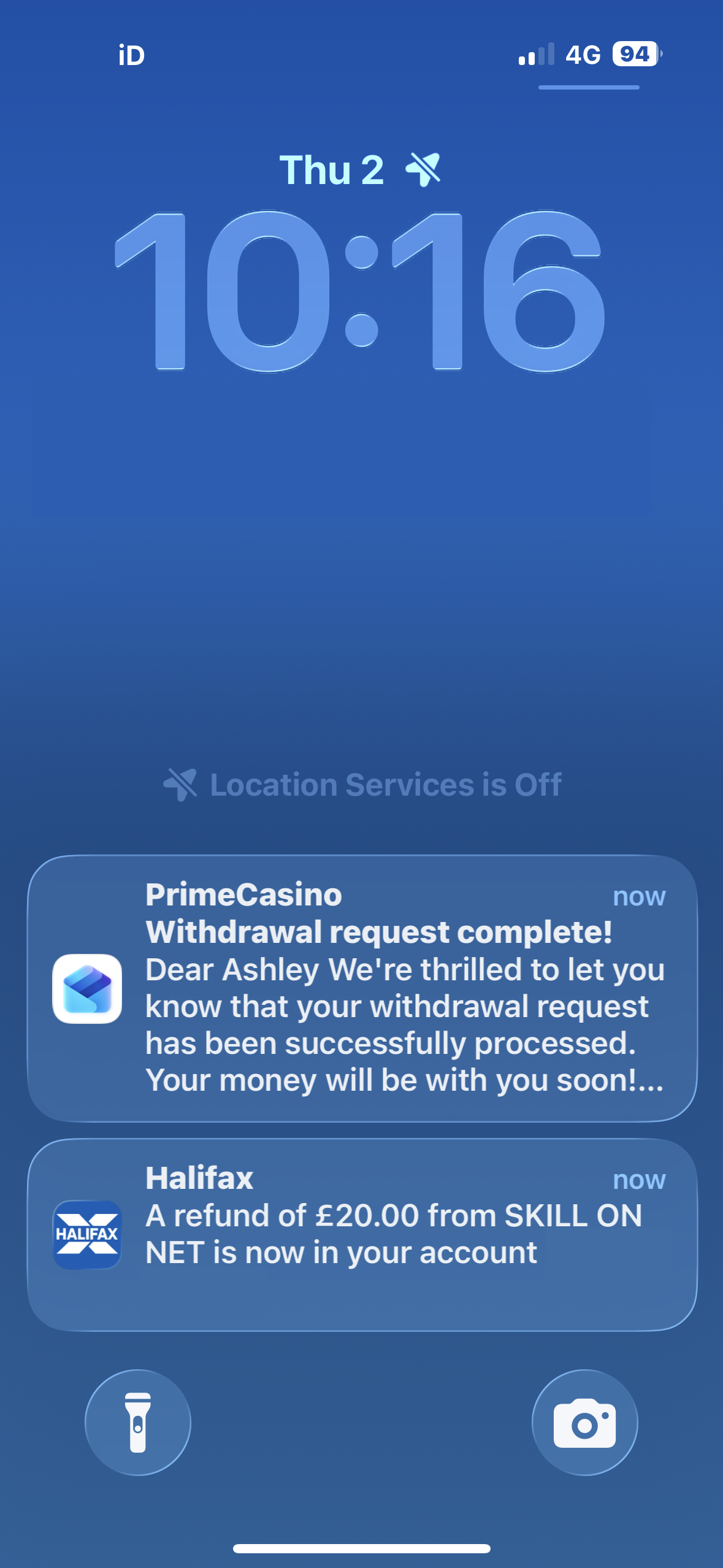 Prime Casino Visa withdrawal test arrival time