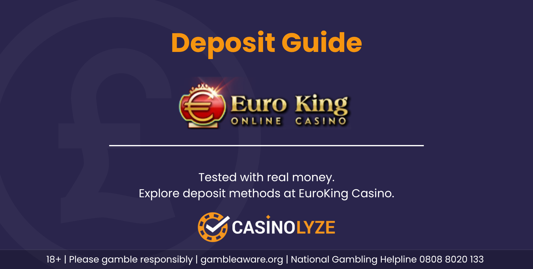 EuroKing deposit guide