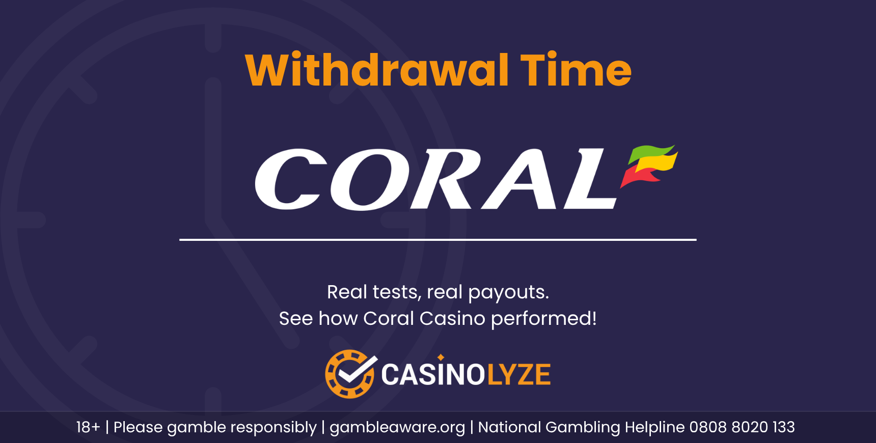 coral withdrawal times