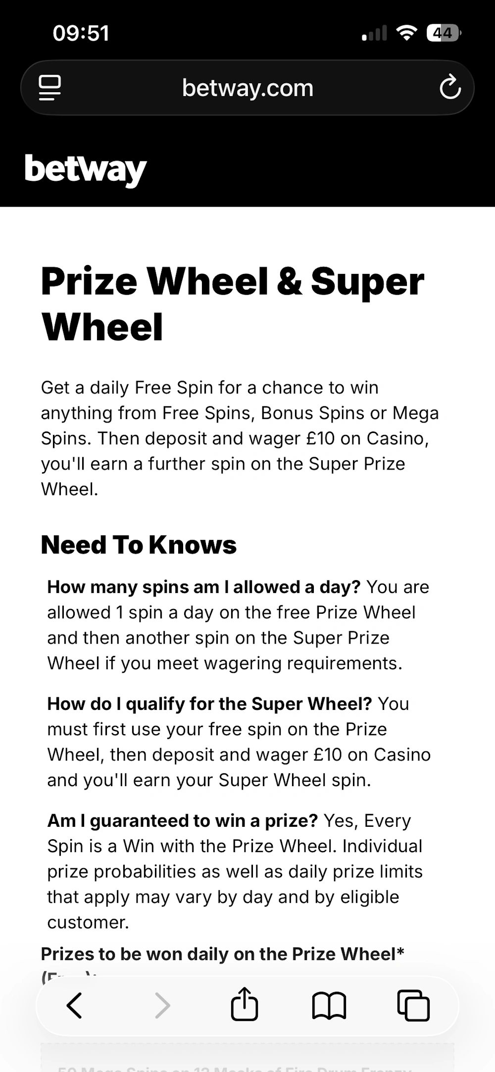 Betway Promo