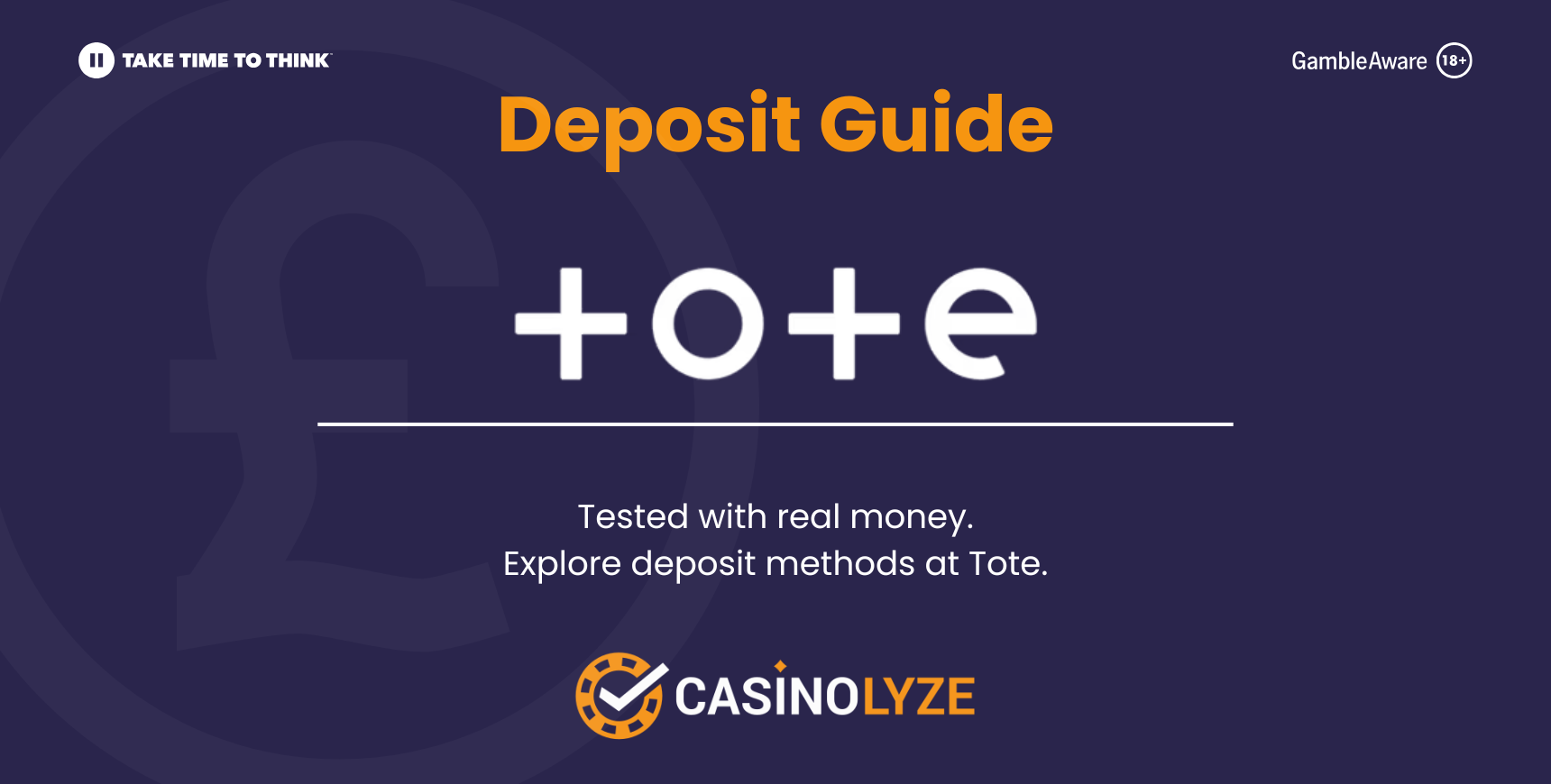 tote deposit methods