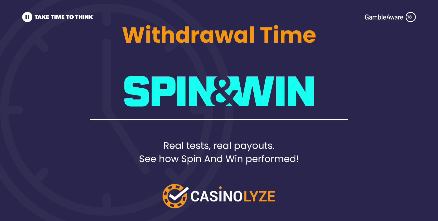 Spin and Win withdrawal times guide
