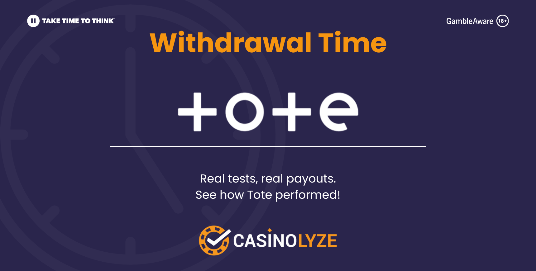 tote withdrawal times