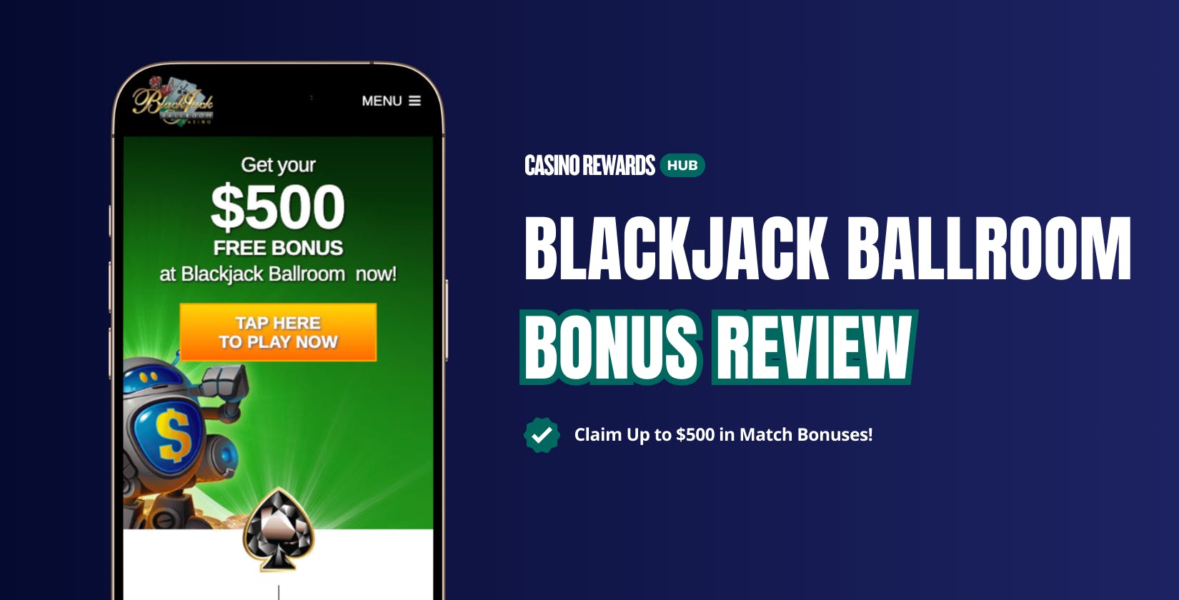 blackjack ballroom sign up bonus