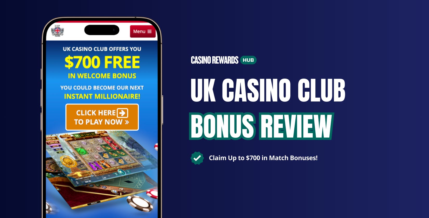 uk casino club sign up bonus