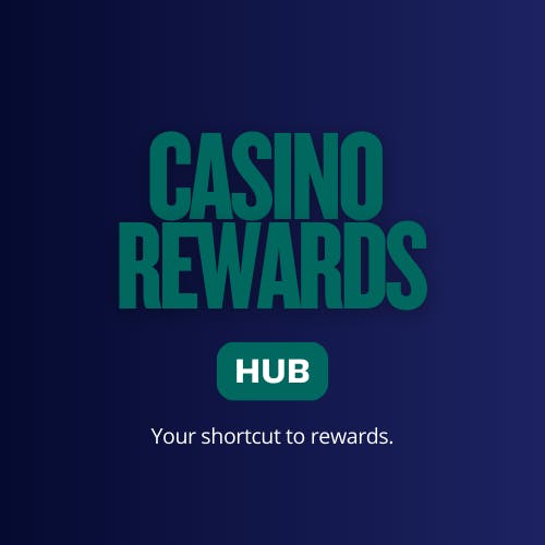 casino rewards hub logo dark