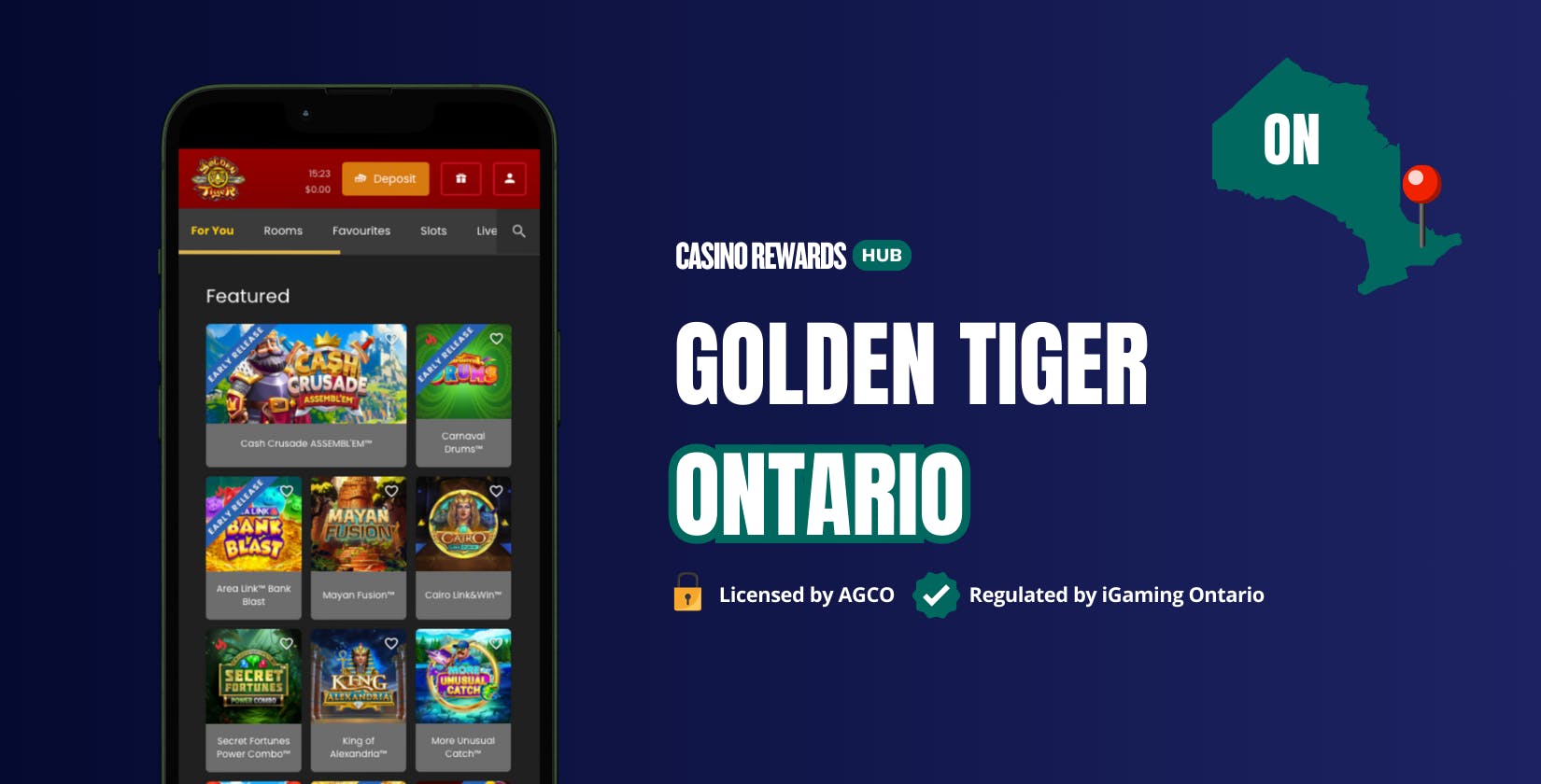 golden tiger casino ontario