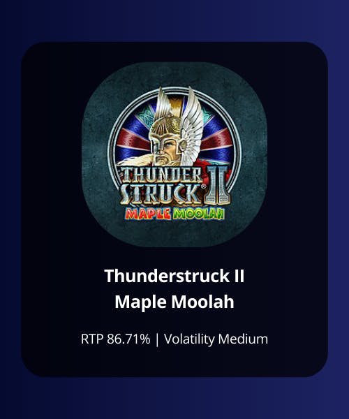 thunderstruck 2 maple moolah