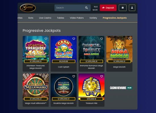 grand hotel casino jackpot slots