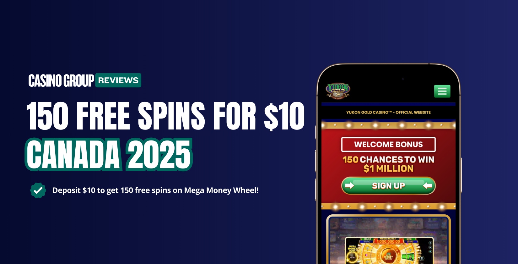 150 free spins for 10 dollars