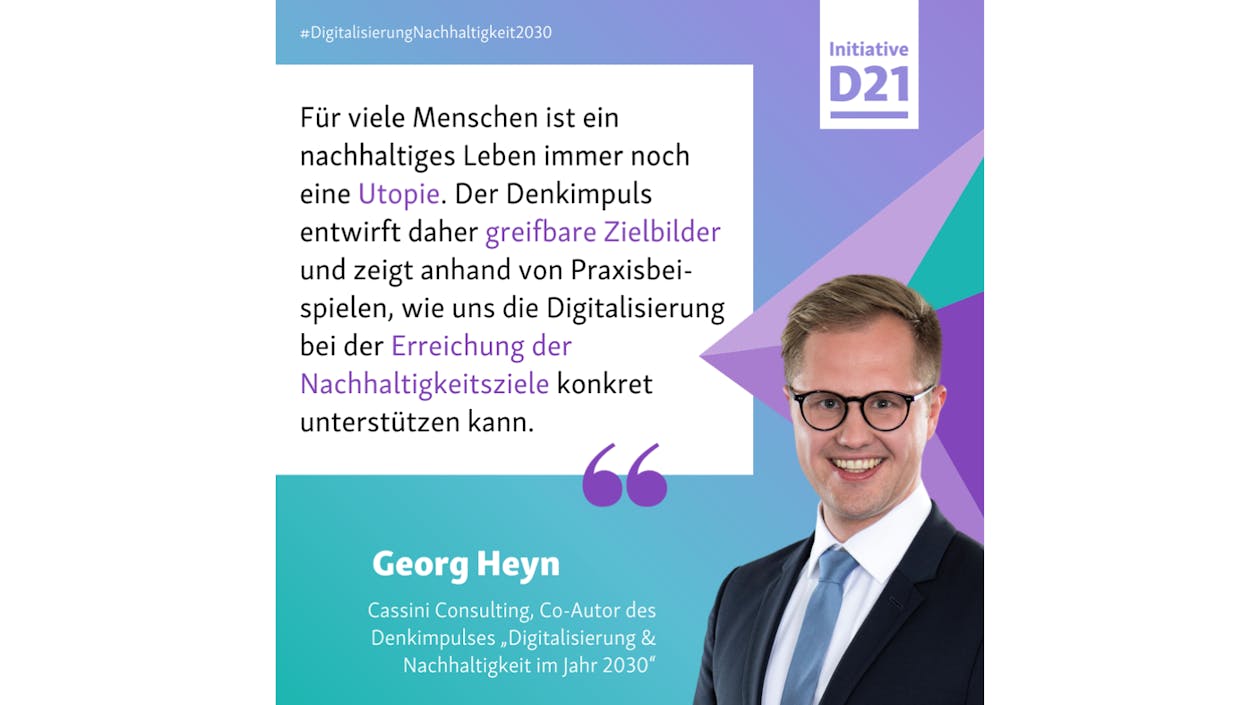 Denkimpuls Initiative D21, Georg Heyn