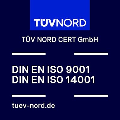 ISO 9001 und 14001 Zertifizierung
