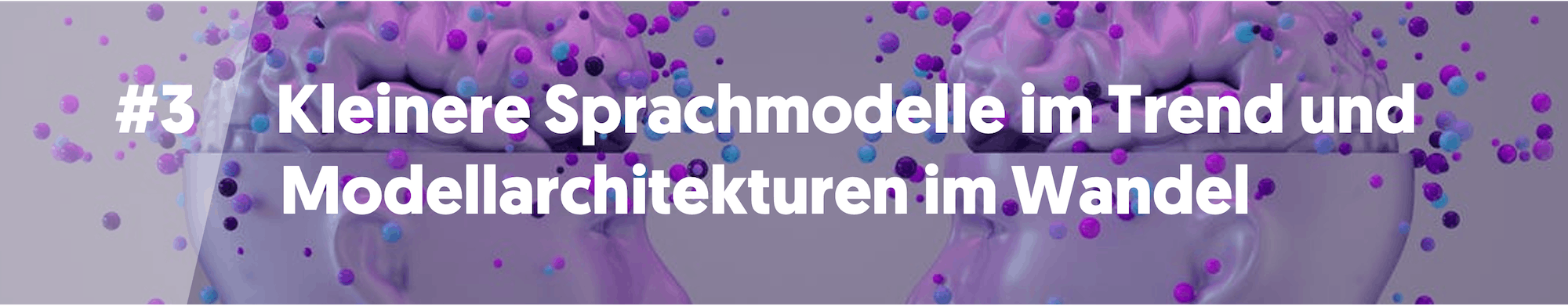 Kleinere Sprachmodelle im Trend und Modellarchitekturen im Wandel 