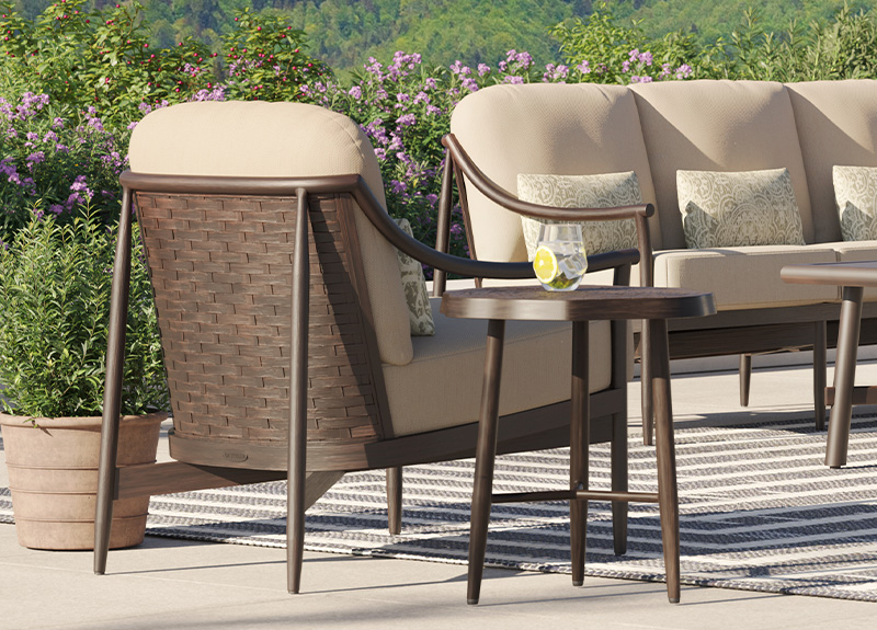 Handcrafted Luxury Outdoor Patio Furniture Castelle