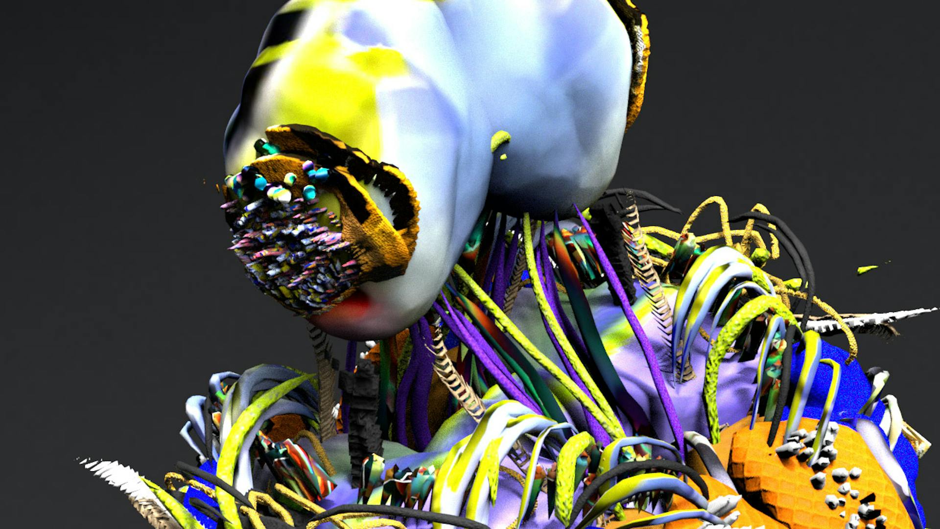 VFX for Soft Crash Fact Mag Live Set by Catalyst Berlin Visual Effects tutor Paulina Greta, aka Imaginaria