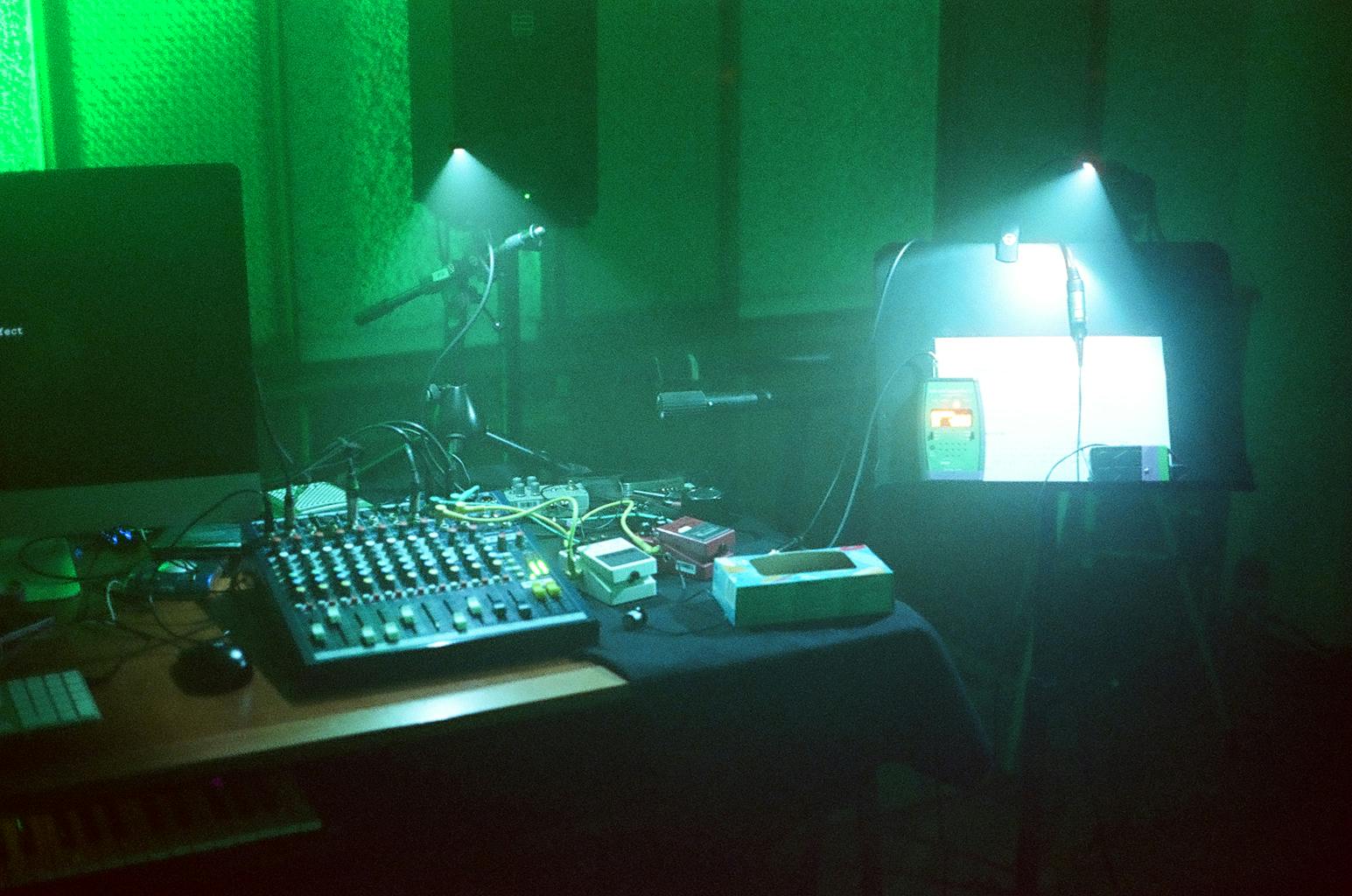 Henri Falk installation at Signals Festival 2020 at Catalyst Berlin | Photo by Frankie Casillo