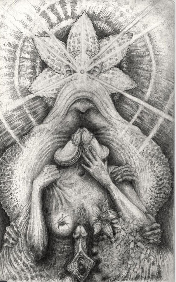 Pencil drawings by film director and practical FX sensation Craig Murray | Guest at Catalyst Berlin NoBerlinale festival