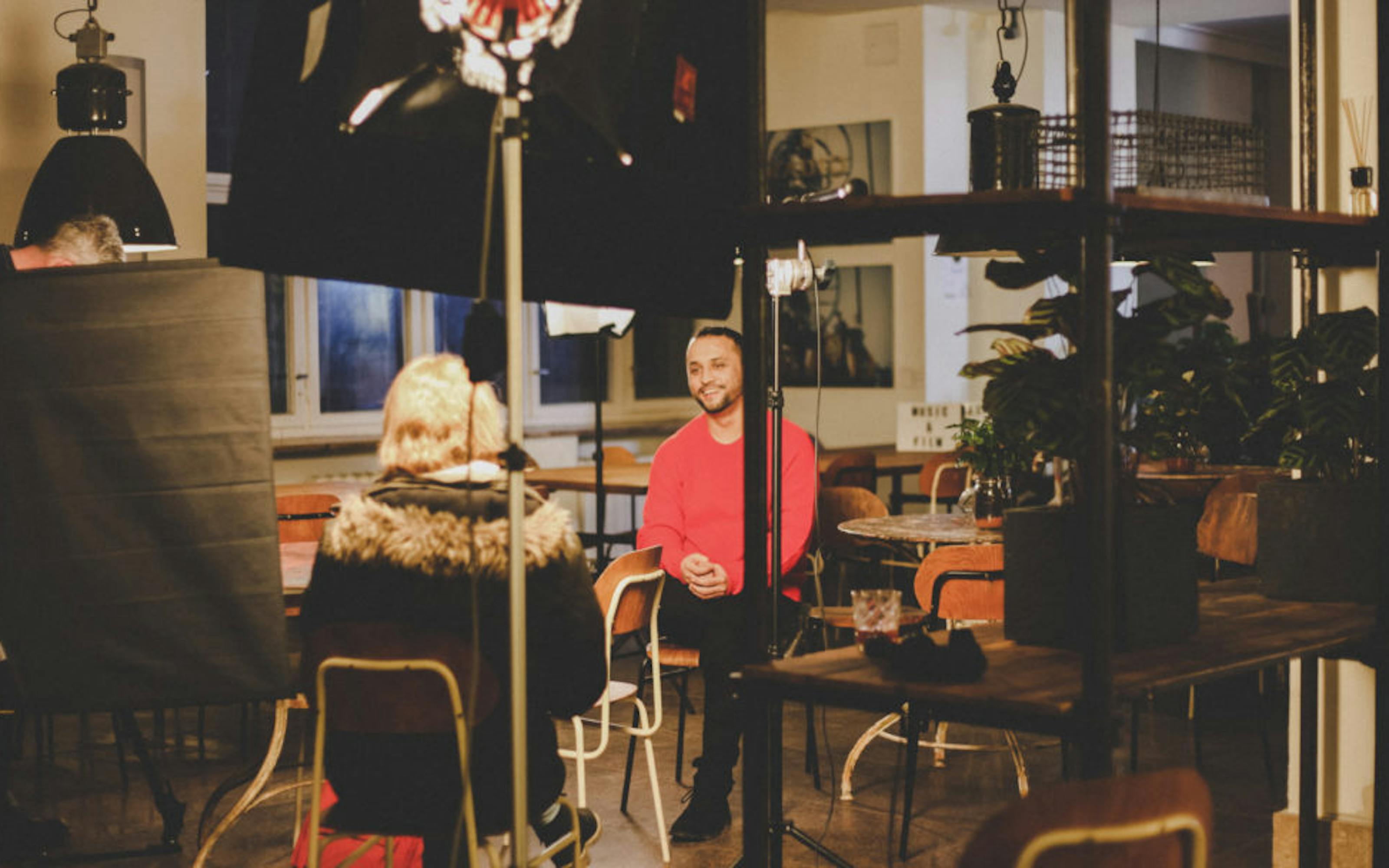 Deutsche Welle interview Catalyst Berlin Film Production student Masih Tajzai about his journey as a refugee filmmaker