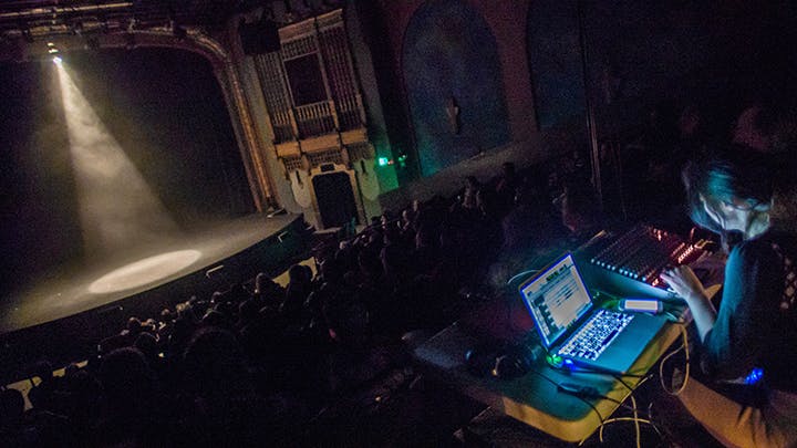 Catalyst Berlin guest lecturer, multimedia artist and composer Olivia Block