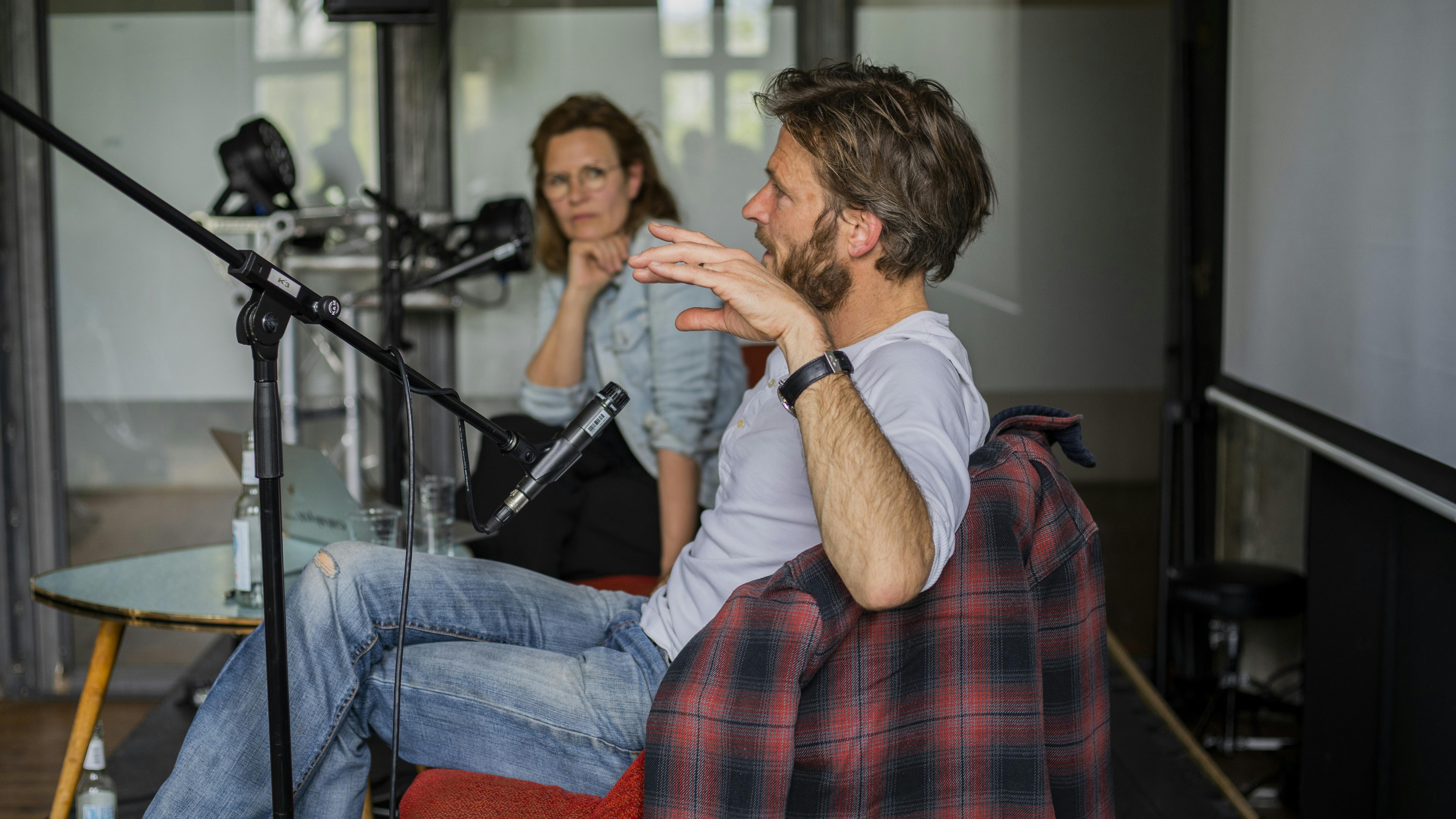 Andreas Pietschmann and Sylvia Schwarz in conversation 