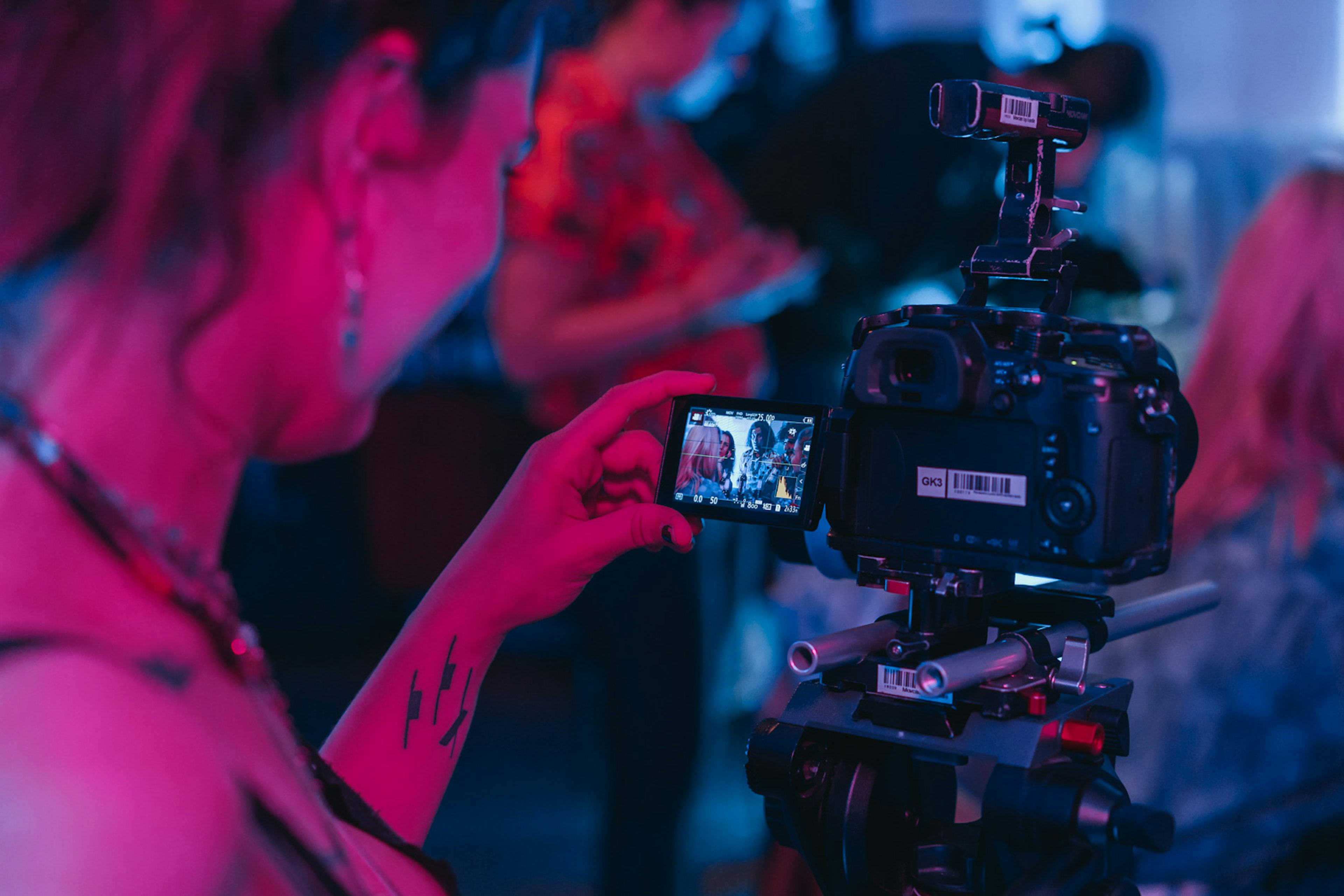Film Production shoot with Screen Acting students at Catalyst