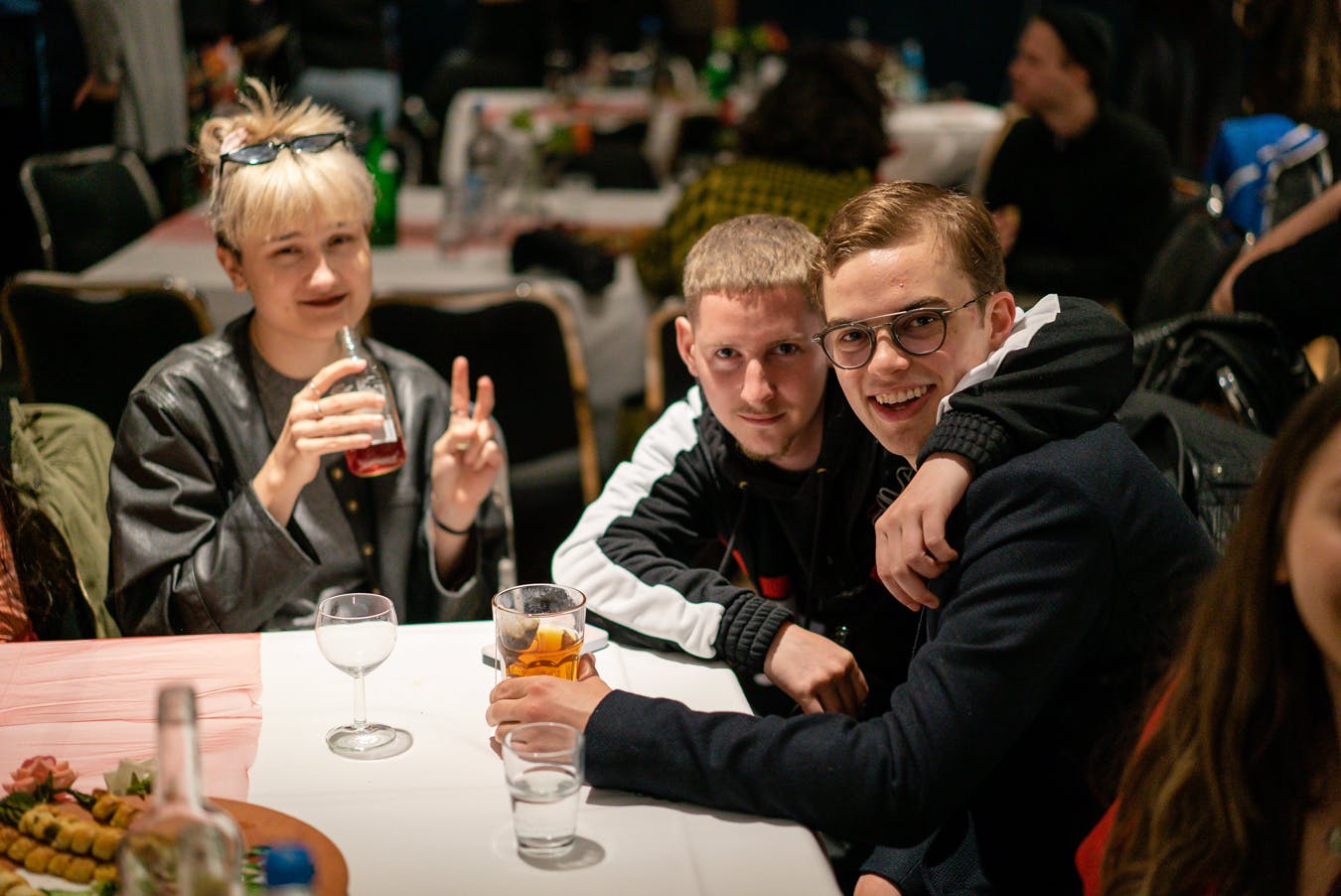 Students at the 2019 film awards at Catalyst Berlin