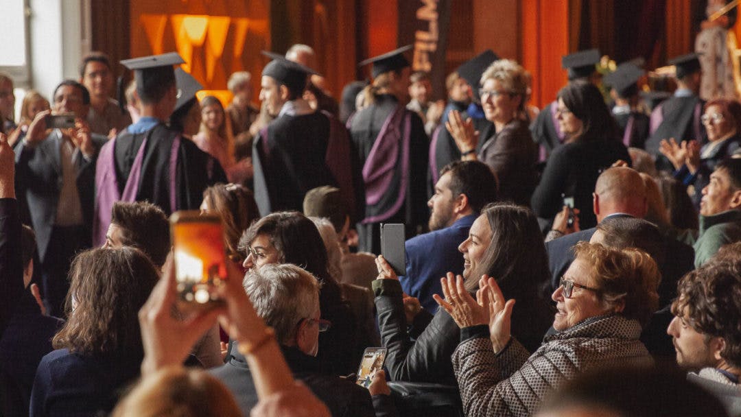 Family and friends cheer Catalyst's 2018 graduating cohort