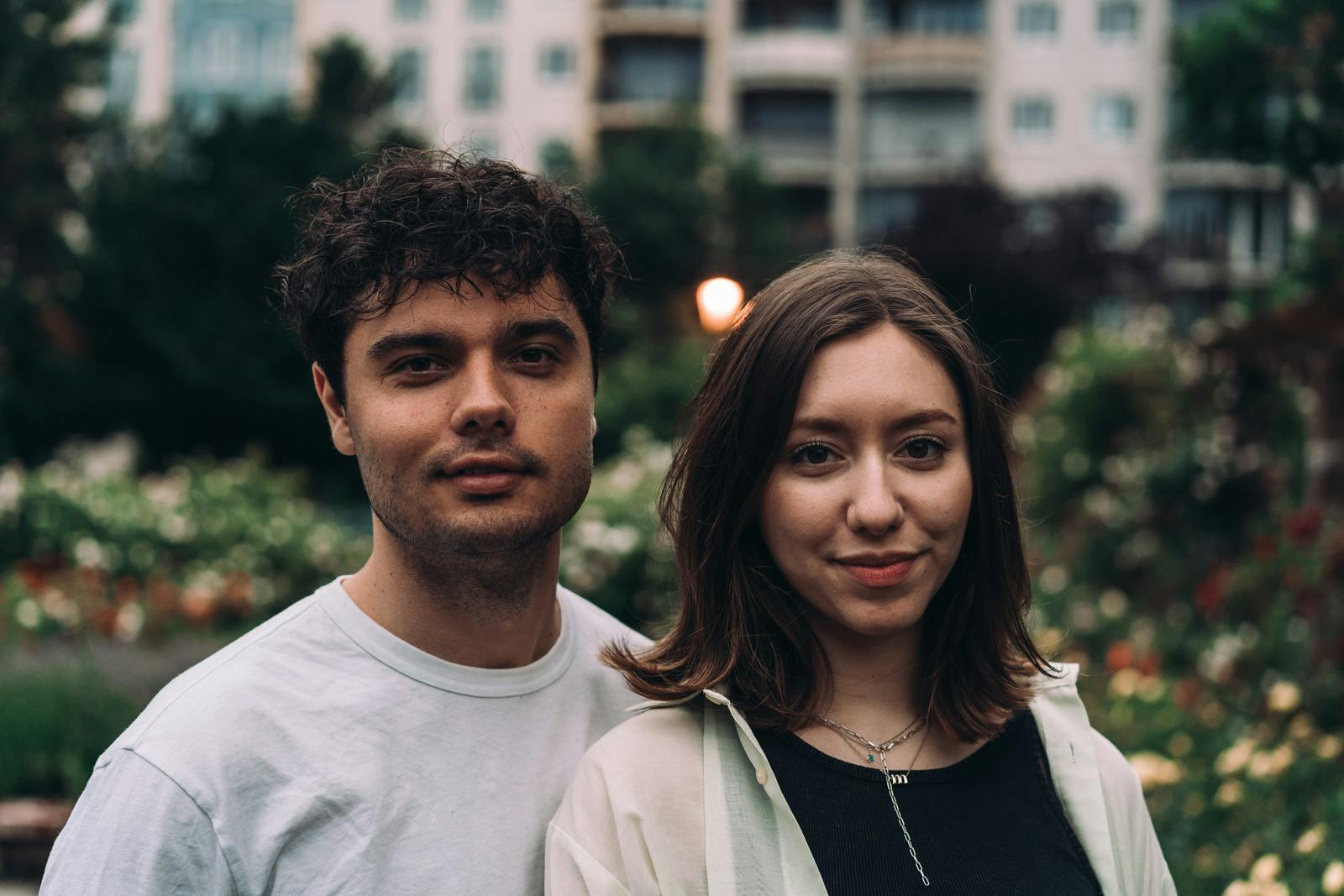 Siebe Schoneveld and Milena Rendon, Catalyst Berlin Screen Acting students and lead actors of NothingMan mystery thriller series