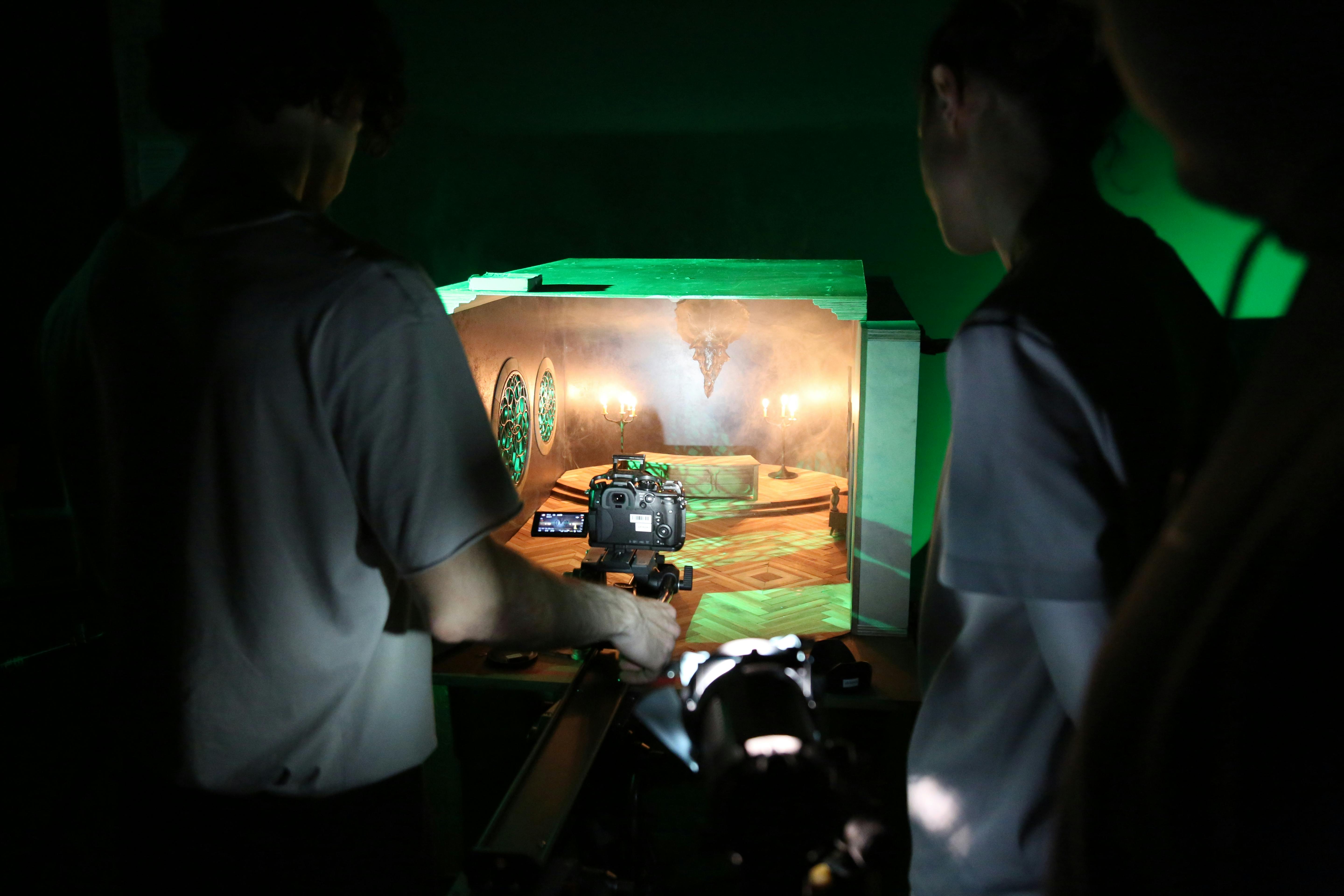 David Lichtenauer guest Visual Effects tutor Catalyst Berlin - models and miniatures