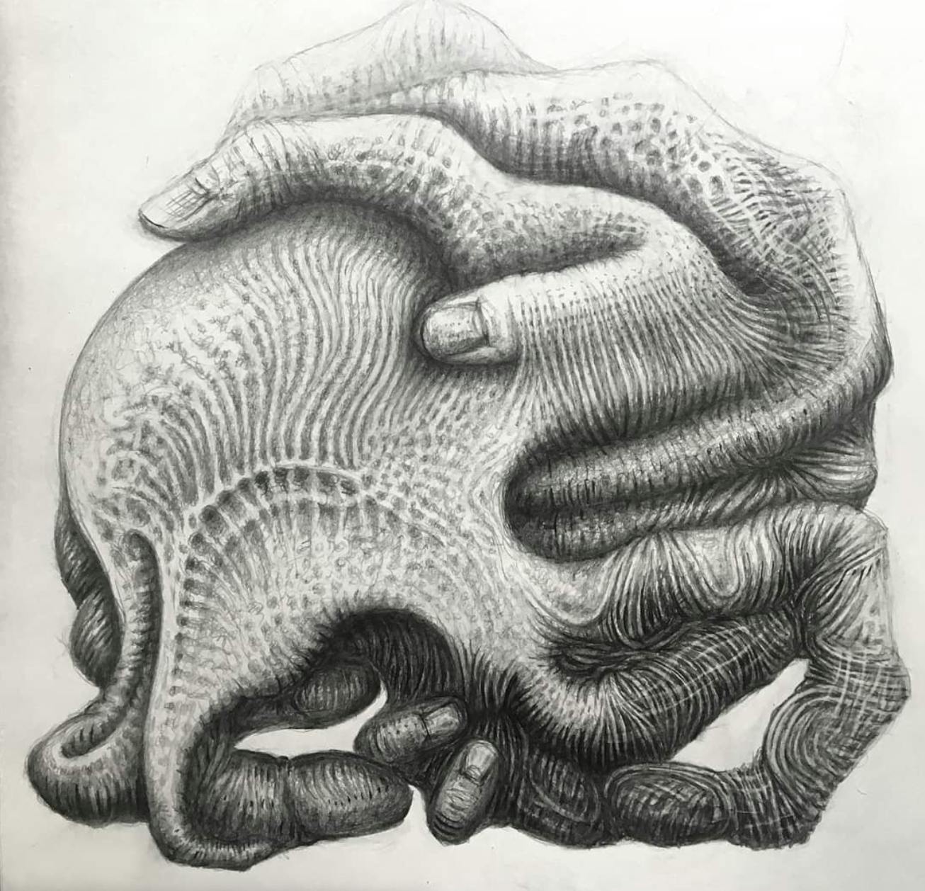 Pencil drawings by film director and practical FX sensation Craig Murray | Guest at Catalyst Berlin NoBerlinale festival