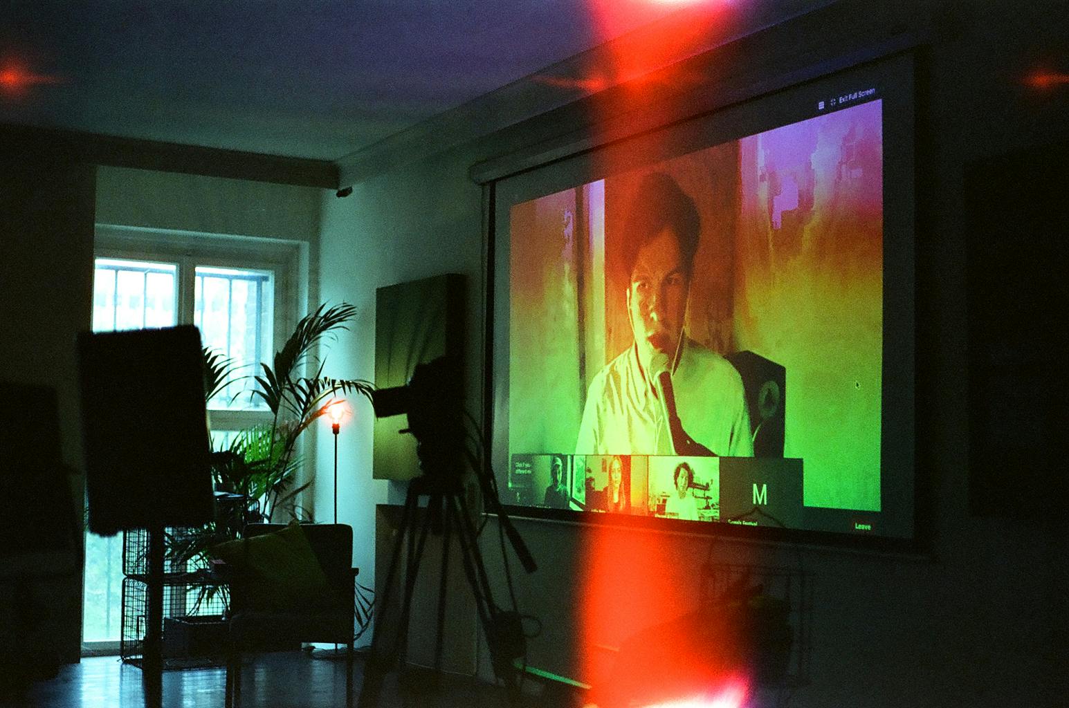 Signals Festival 2020 film screening at Catalyst Berlin | Photo by Frankie Casillo