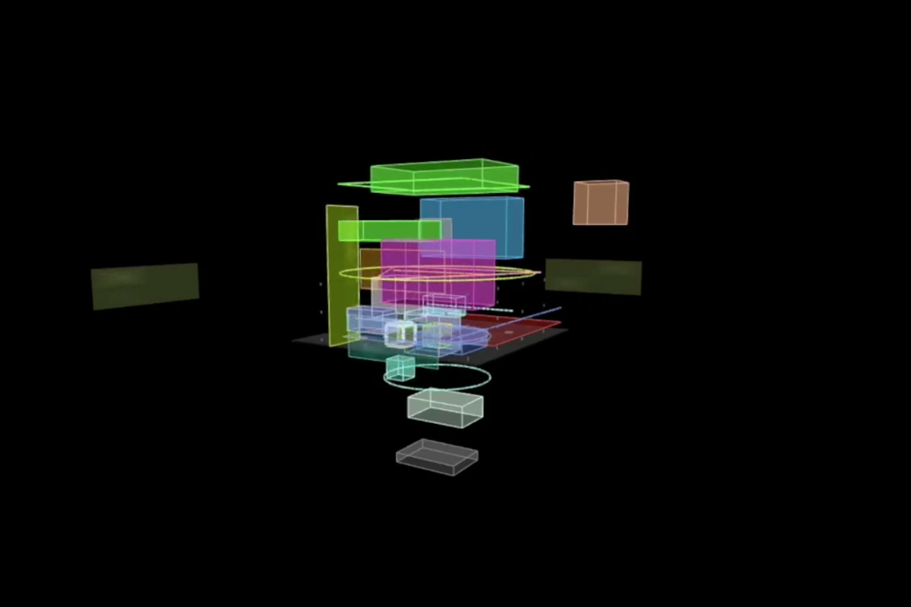 MONOM 4D monitor space visualiser - Shehryar Ahmad Catalyst Berlin MA project