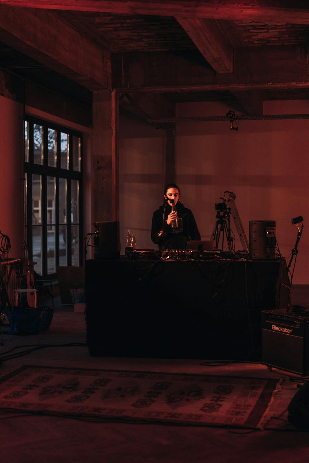 Pablo Diserens performs at Signals Festival 2020, Catalyst Berlin | Photo by Dico Baskoro