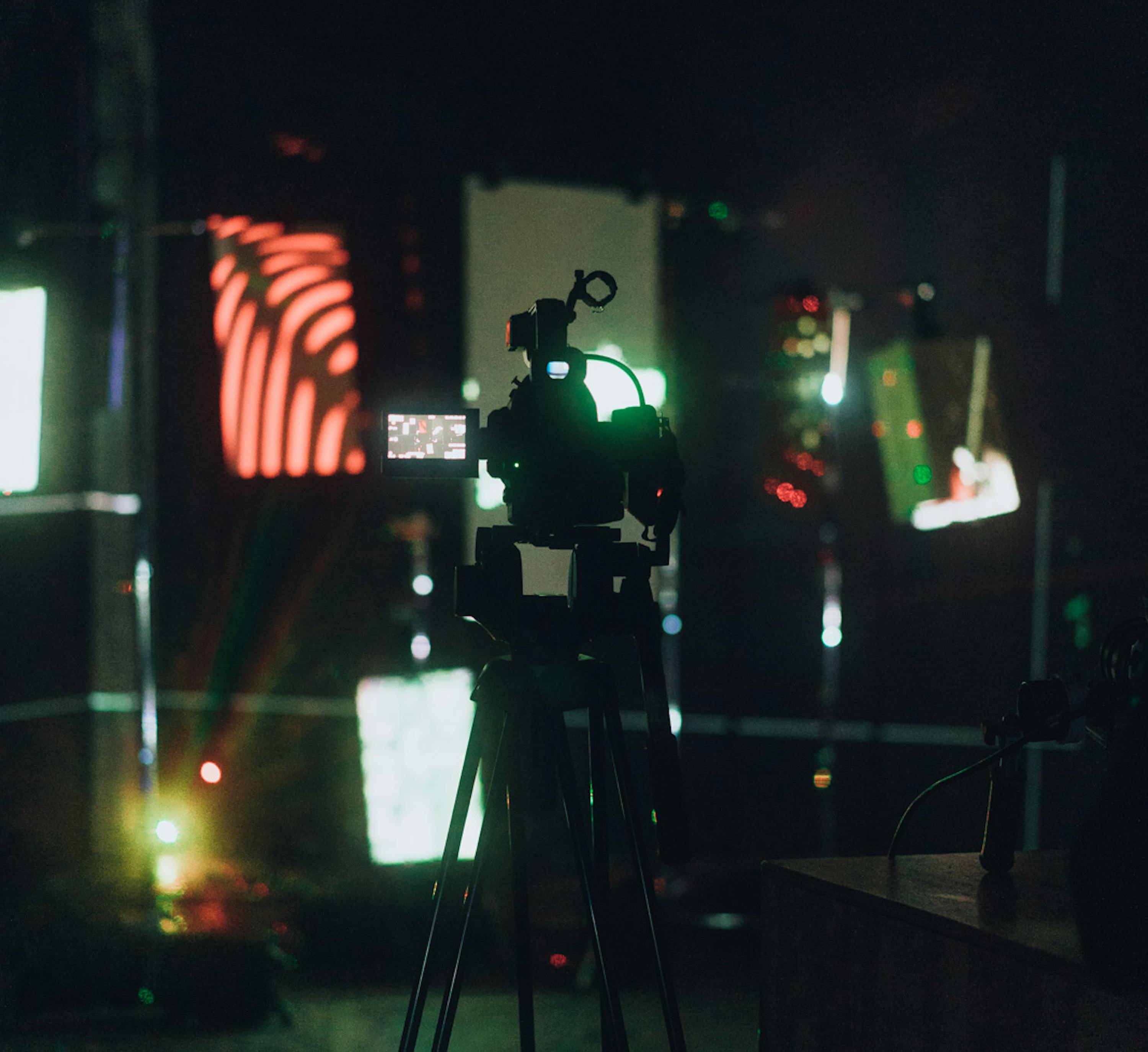 Catalyst Berlin Visual Effects workshop Paulina Greta projection
