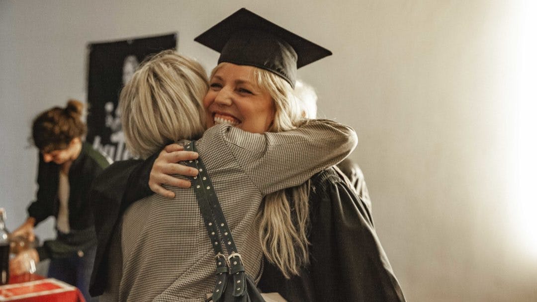 Hugs and smiles Catalyst's 2018 Graduation ceremony
