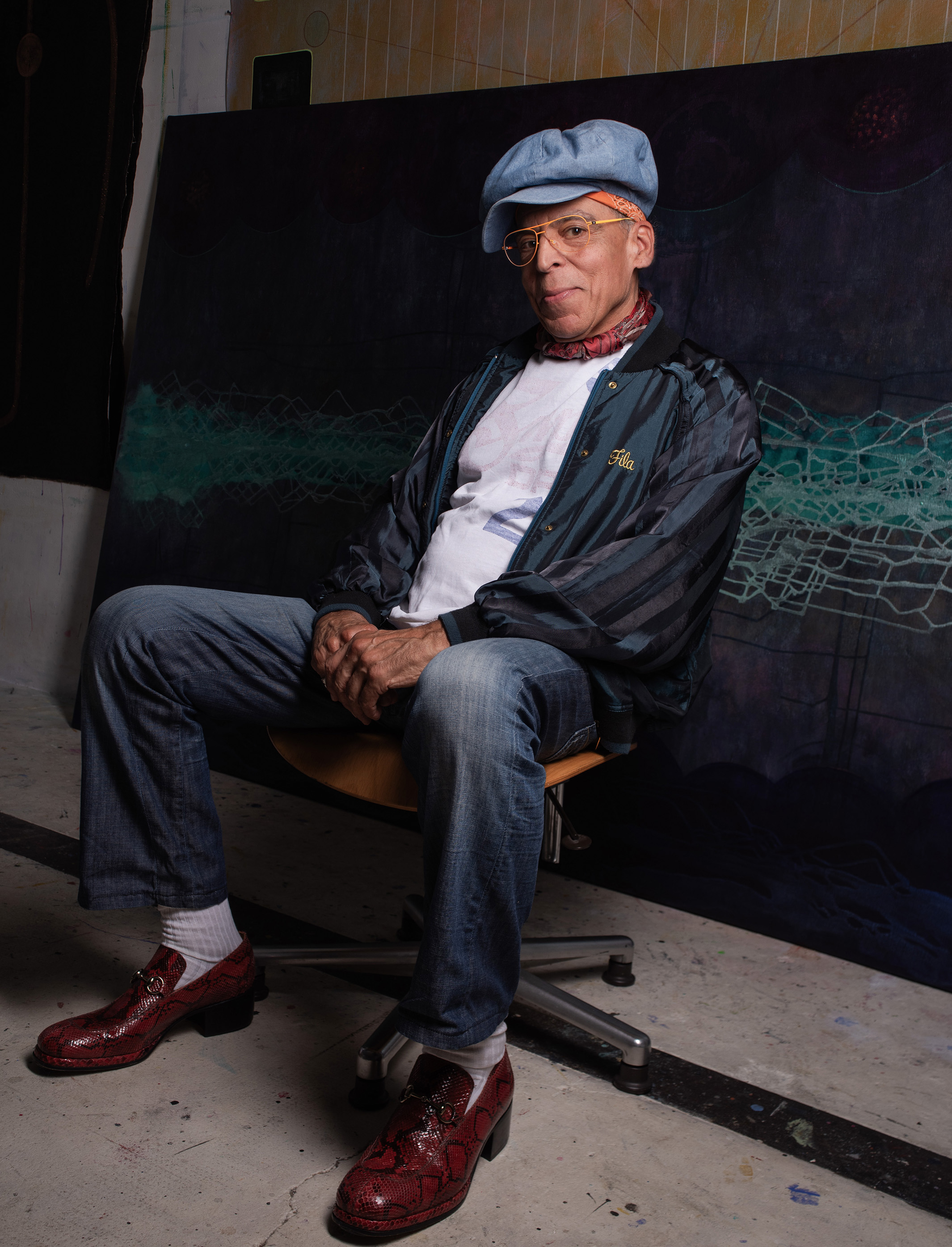 Satch Hoyt portrait 2023 by Dale Grant