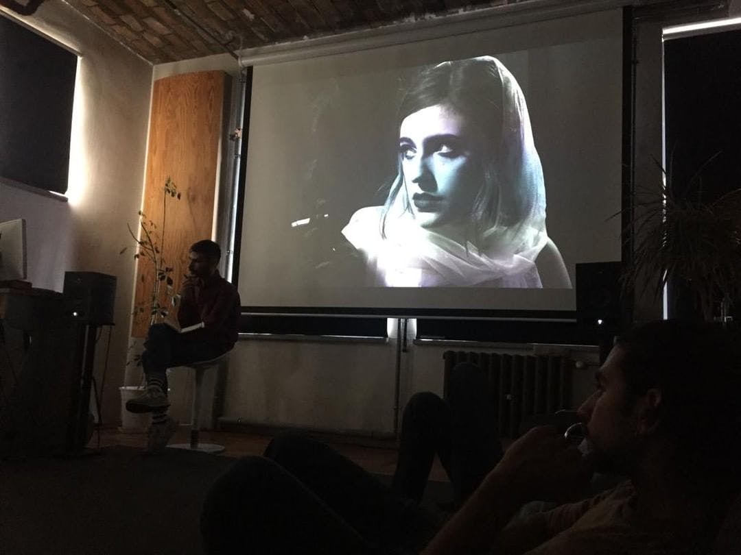 Catalyst Berlin Film feedback session by student Agostina Cerdan