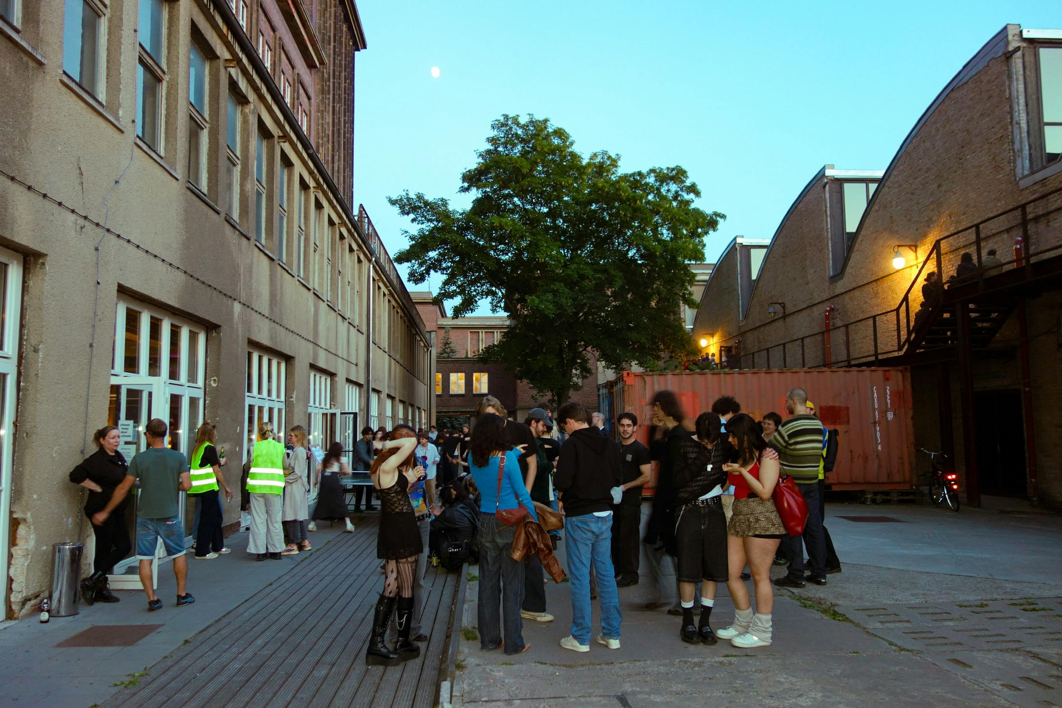 The group of Catalyst students outside