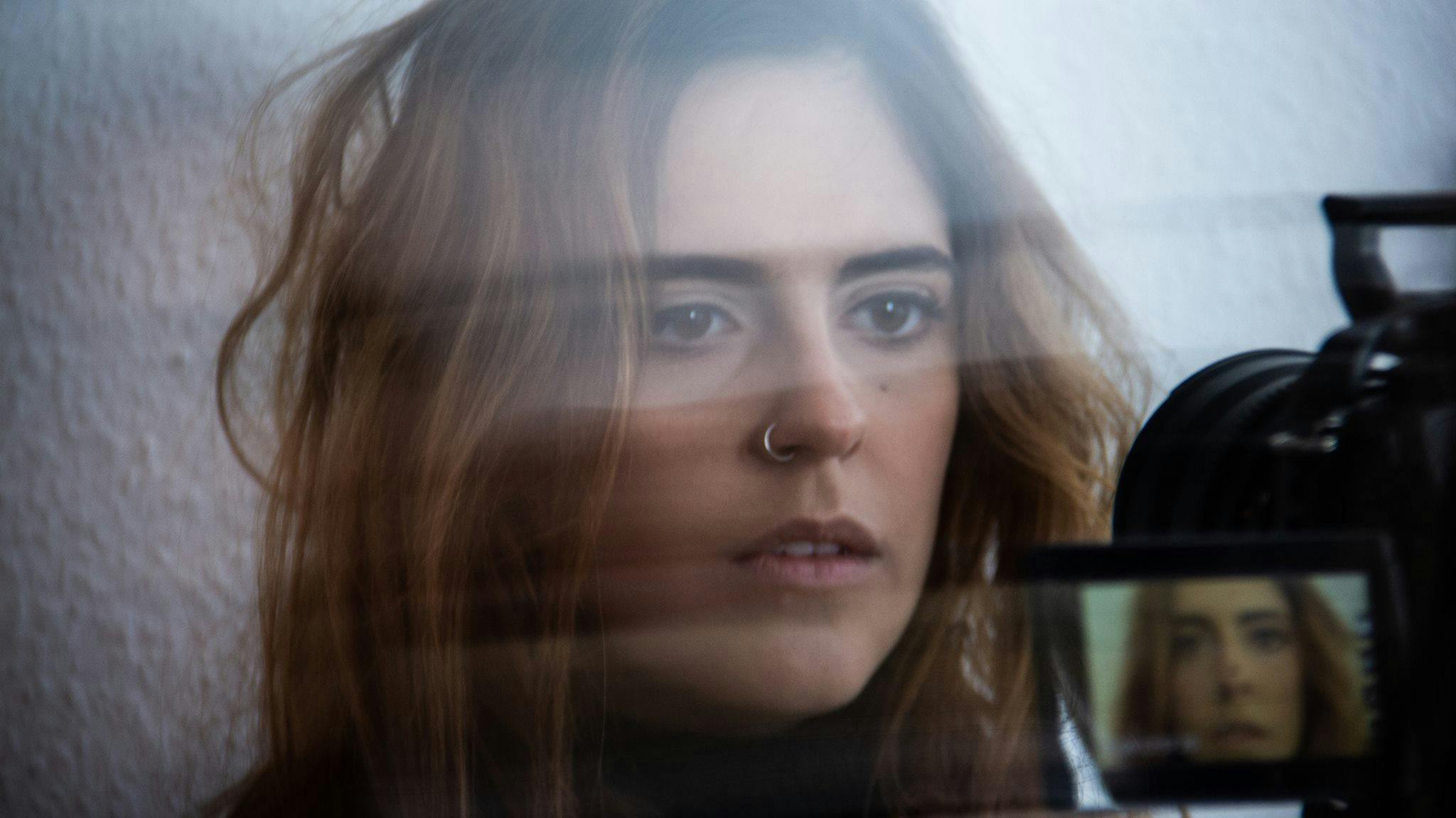 Catalyst Berlin Screen Acting student Bruna Silva by Film Production student Matthias Neumeister