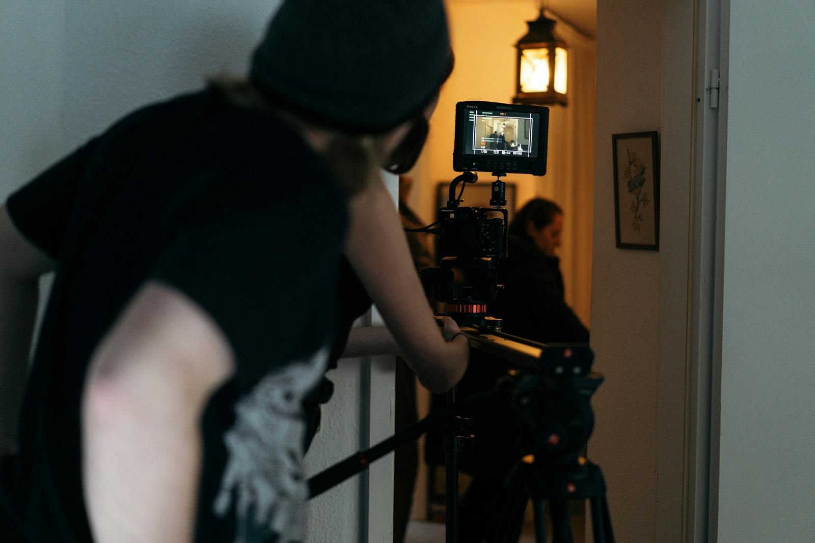 Behind the scenes of 'Not Olives' short film by Catalyst Berlin Film Production student Jayden Bailey