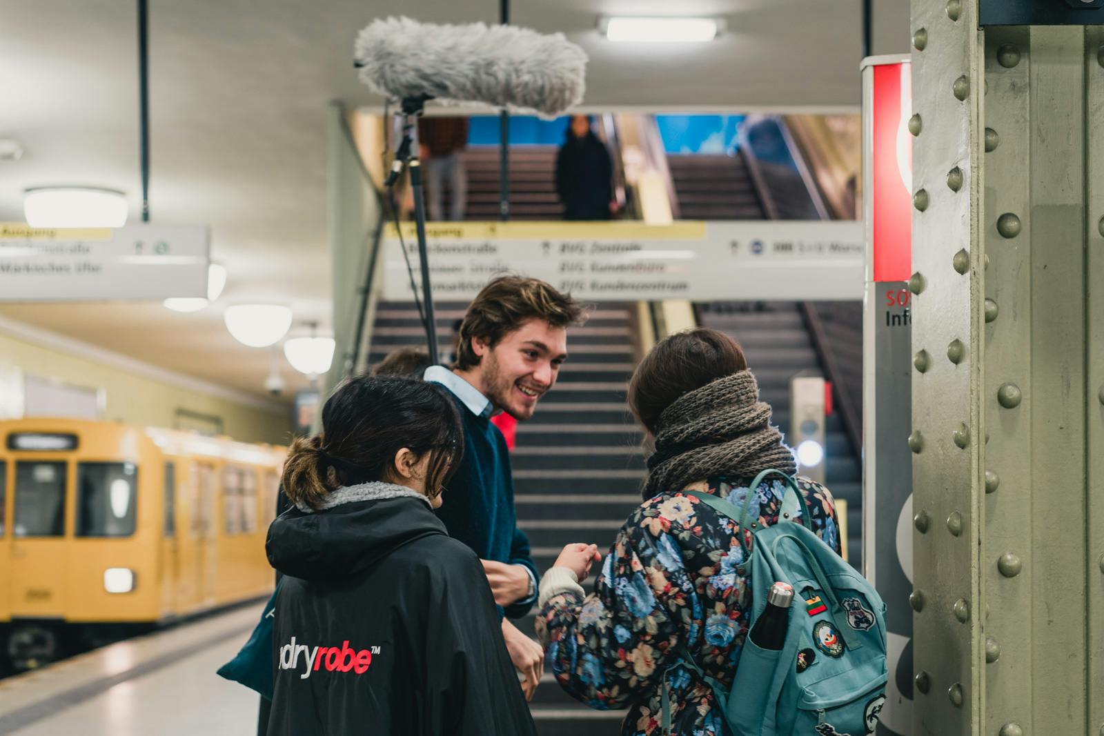Behind the scenes of Catalyst Berlin Film Production student Beek Ting's short film